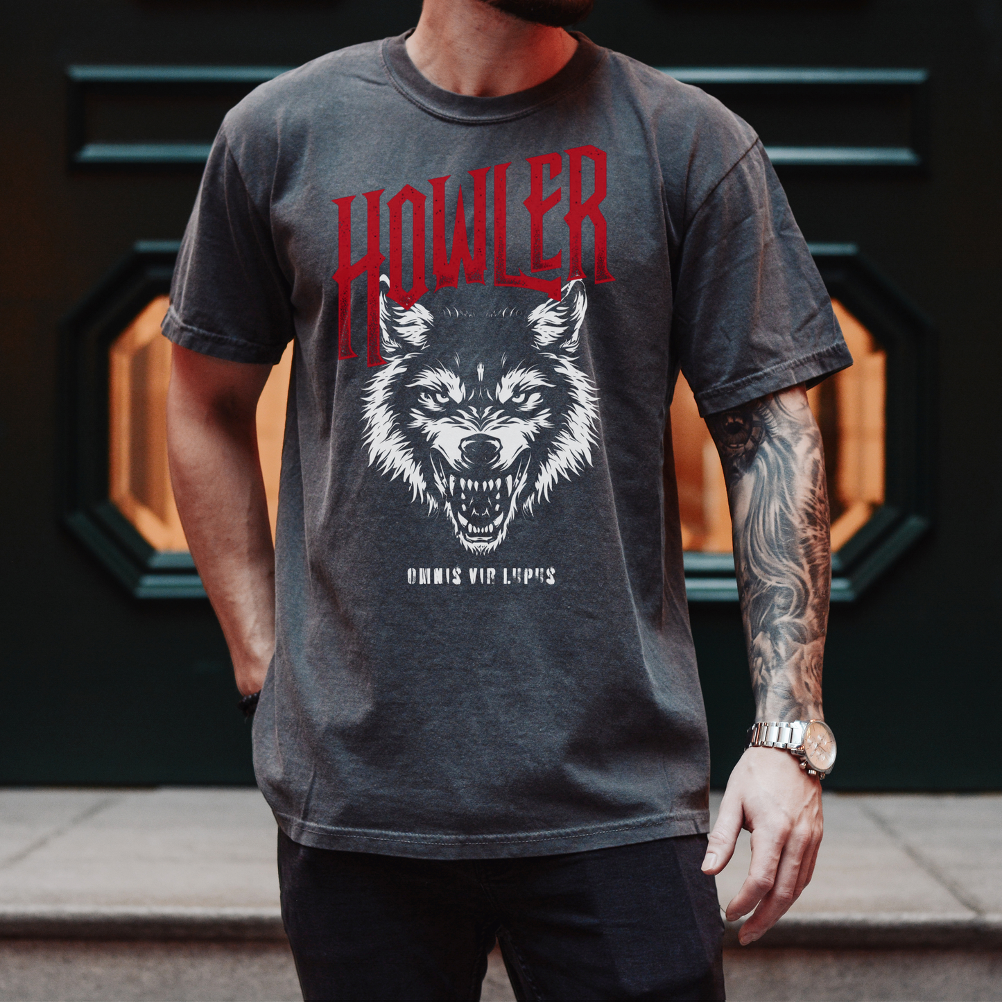 Vintage Howler Heavy Metal Shirt - Red Rising