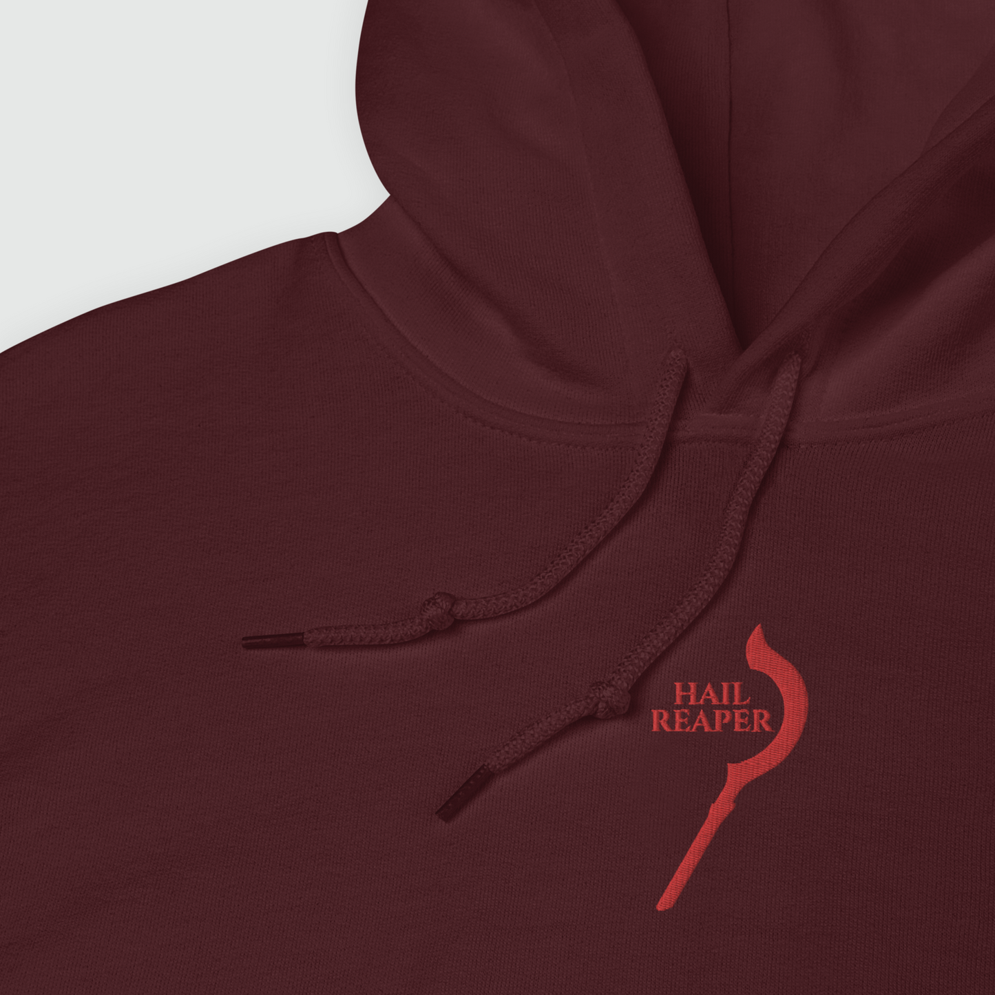 Hail Reaper Embroidered Hoodie - Red Rising
