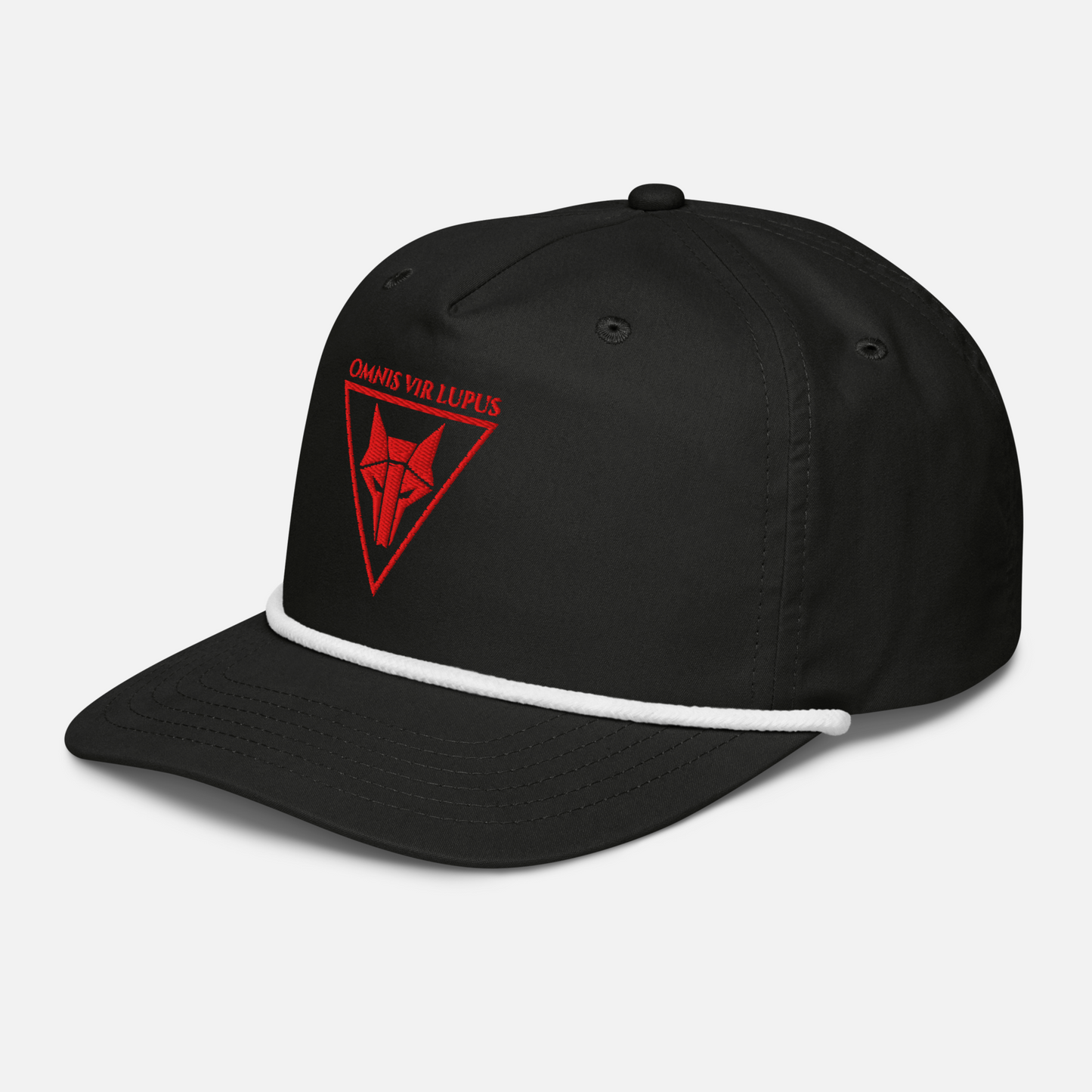 Howler Embroidered Rope Hat - Red Rising