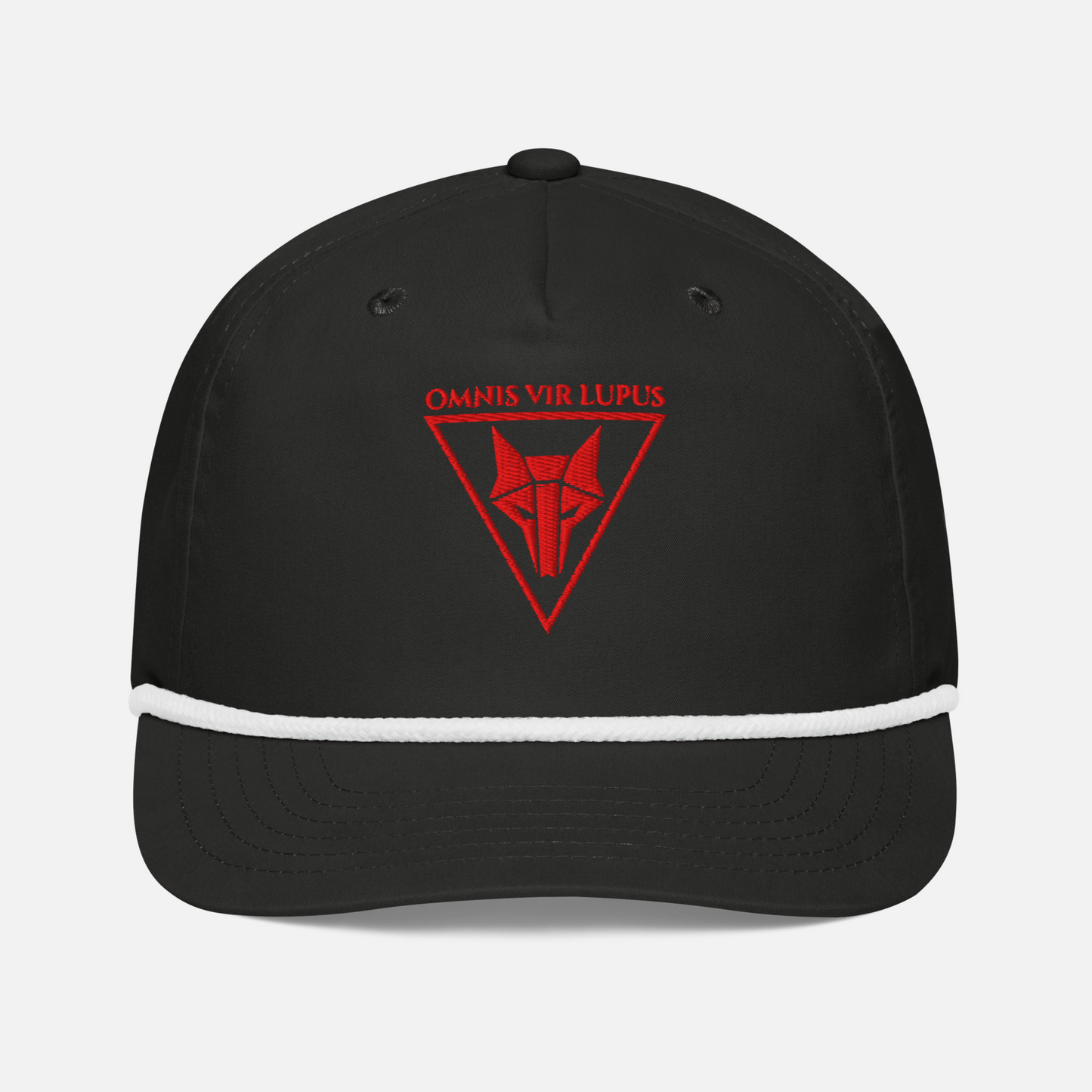 Howler Embroidered Rope Hat - Red Rising