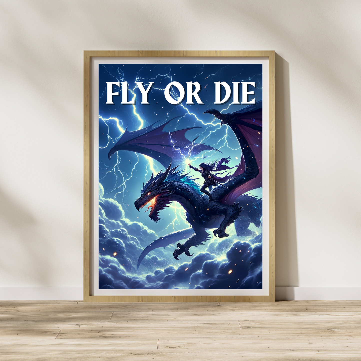 Fly or Die Print - Fourth Wing