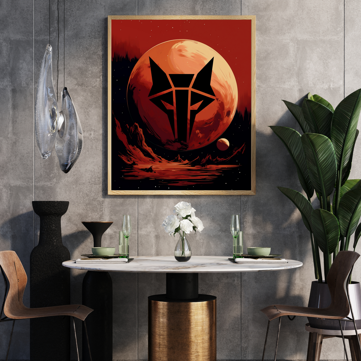 Howler Art Print - Red Rising