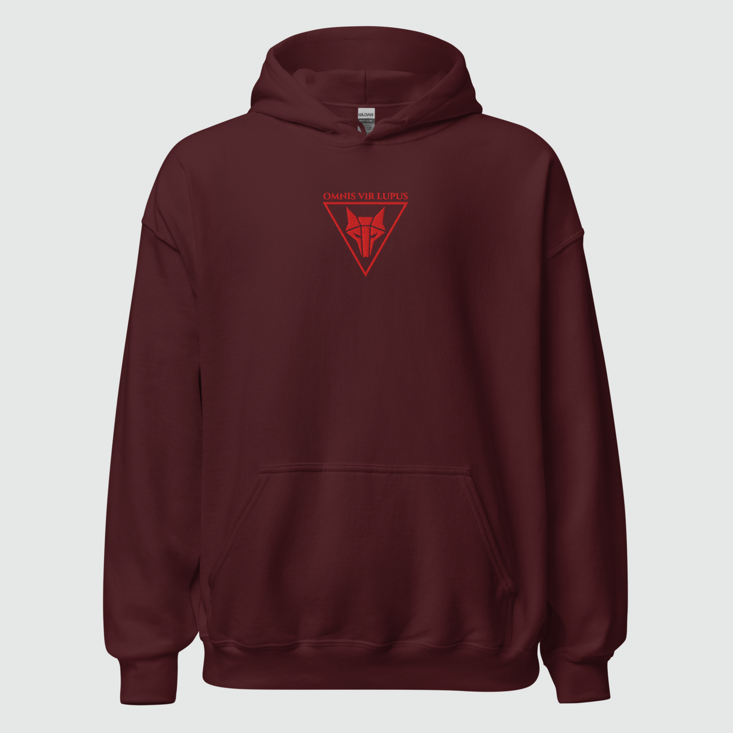 Howler Embroidered Hoodie - Red Rising