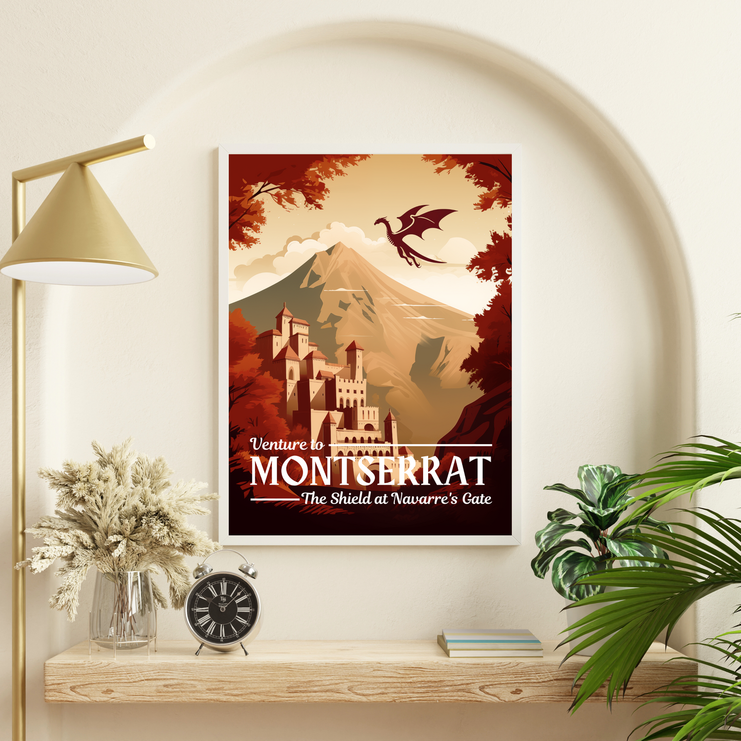 Montserrat Travel Poster - Fourth Wing